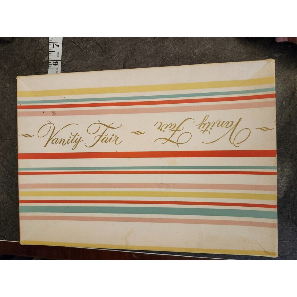 Vanity Fair Box with‎ Doll Bridal Gown Vintage